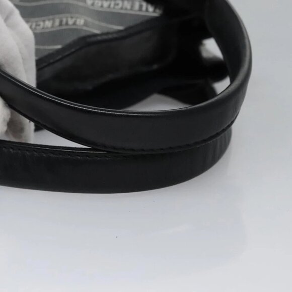 BALENCIAGA Hand Bag PVC Leather 2way Gray 390346 Auth BA449 - Picture 9 of 15